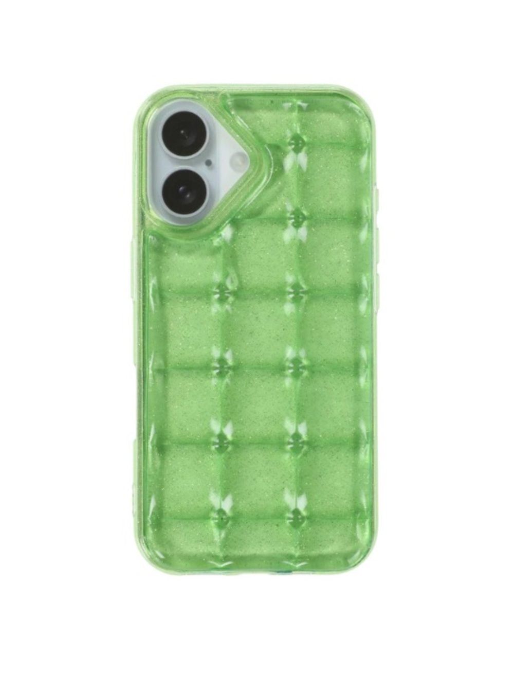 Jelly Phone Case Viral Squishy iPhone Case Needoh Inspired Green Iphone 16